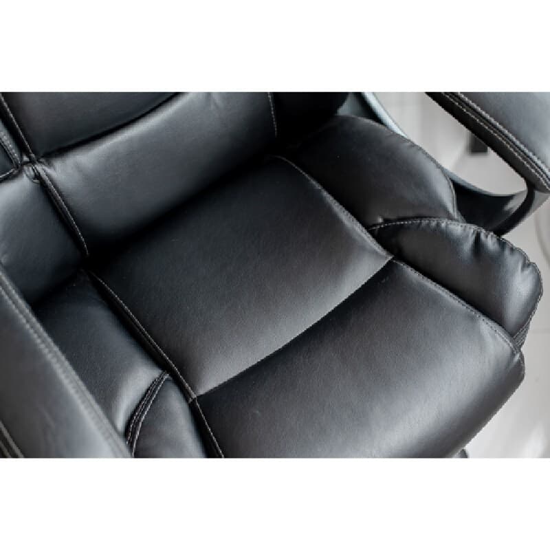 Furradec รุ่น Ravana เก้าอี้ผู้บริหารสีดำ หุ้มหนังสังเคราะห์ Bonded Leather รองรับสรีระเพื่อบุคลิกภาพระดับมืออาชีพ https://lnwchill.com