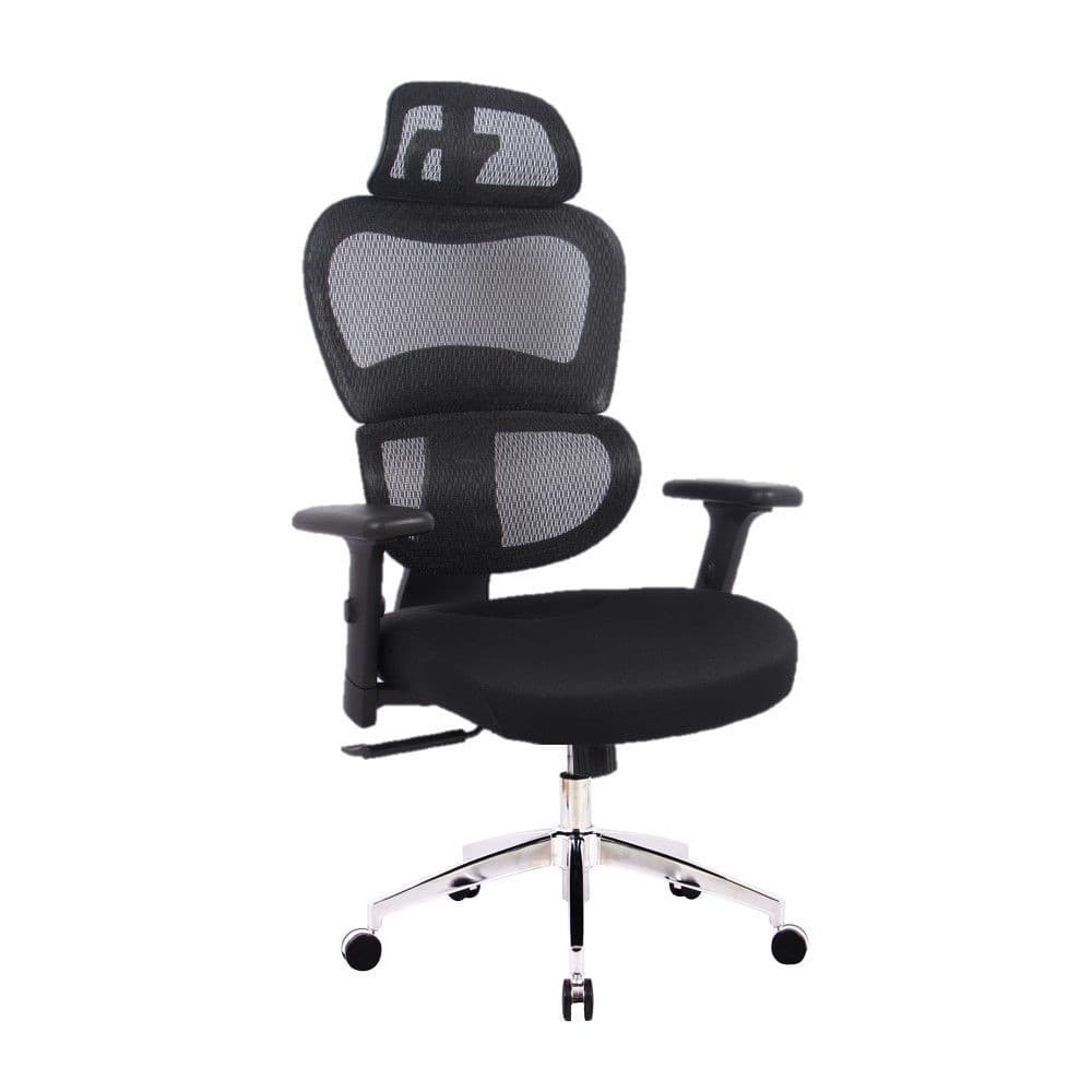 INDEX LIVING MALL เก้าอี้สำนักงานพนักพิงสูง เก้าอี้ทำงานเพื่อสุขภาพ Ergonomic รุ่น ละซี - สีดำ เก้าอี้สีดำ ระบายอากาศดีเยี่ยม รองรับน้ำหนักได้สูงสุด 120 กก. https://lnwchill.com