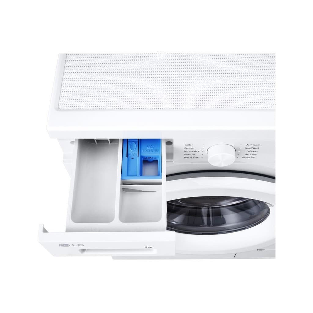 LG รุ่น FB1209S6W เครื่องซักผ้าฝาหน้า ความจุ 9 กก ระบบ Inverter Direct Drive ถนอมผ้าอัจฉริยะ ดีไซน์สีขาวทันสมัย ทำงานเงียบ ประหยัดพลังงานเพื่อความสะอาดที่เหนือระดับ https://lnwchill.com