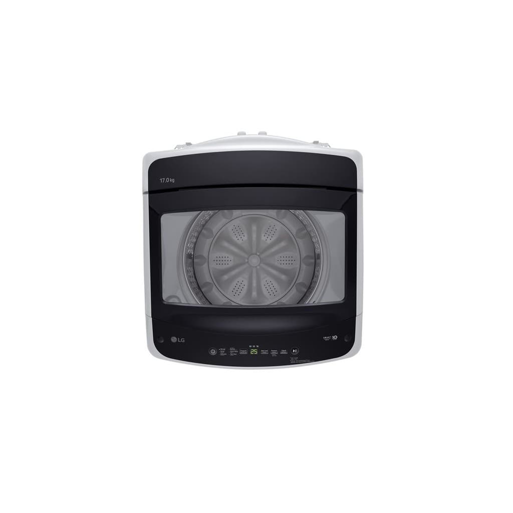 LG T2517VBTM เครื่องซักผ้าฝาบน รุ่น T2517VBTM ระบบ Smart Inverter ขนาด 17 กก. สีดำ มอเตอร์ประหยัดพลังงานซักสะอาดถนอมผ้า https://lnwchill.com