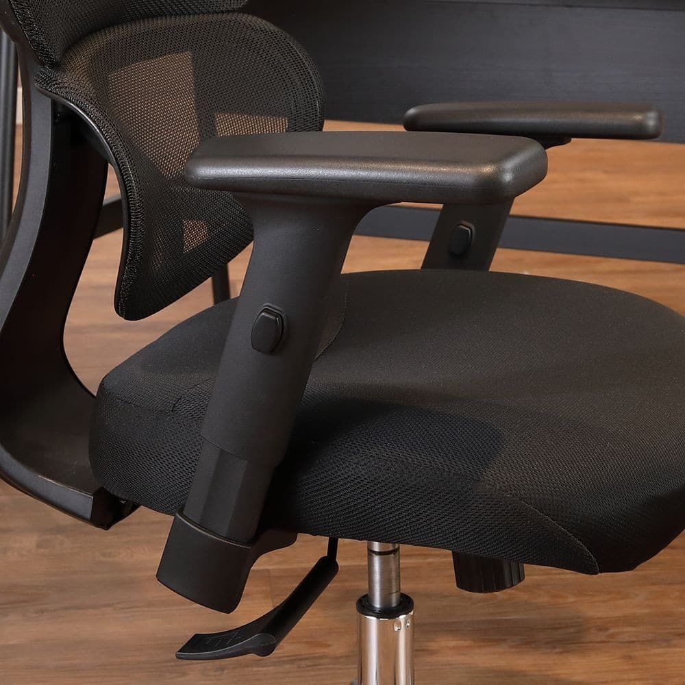 INDEX LIVING MALL เก้าอี้สำนักงานพนักพิงสูง เก้าอี้ทำงานเพื่อสุขภาพ Ergonomic รุ่น ละซี - สีดำ เก้าอี้สีดำ ระบายอากาศดีเยี่ยม รองรับน้ำหนักได้สูงสุด 120 กก. https://lnwchill.com