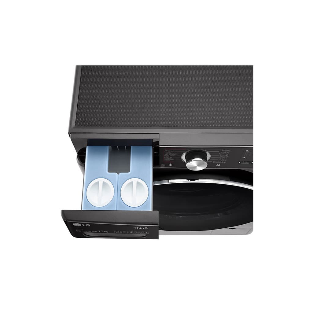 LG รุ่น FV1413S2BA เครื่องซักผ้าฝาหน้า 13 กก ระบบ AI DD ถนอมผ้าอัจฉริยะ ควบคุมผ่าน Wi-Fi สีดำ ทันสมัย ซักสะอาดรวดเร็ว ประหยัดพลังงาน https://lnwchill.com