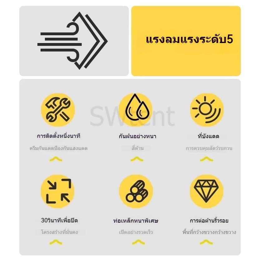 เต็นท์กลางแจ้ง เต็นท์พับ 3x4.5 เต็นท์กันฝน กันน้ำได้ 100% เต็นท์ขายของ มาพร้อมผ้า 4 ด้าน เต็นท์ลานบ้าน โครงเหล็กหนา https://lnwchill.com