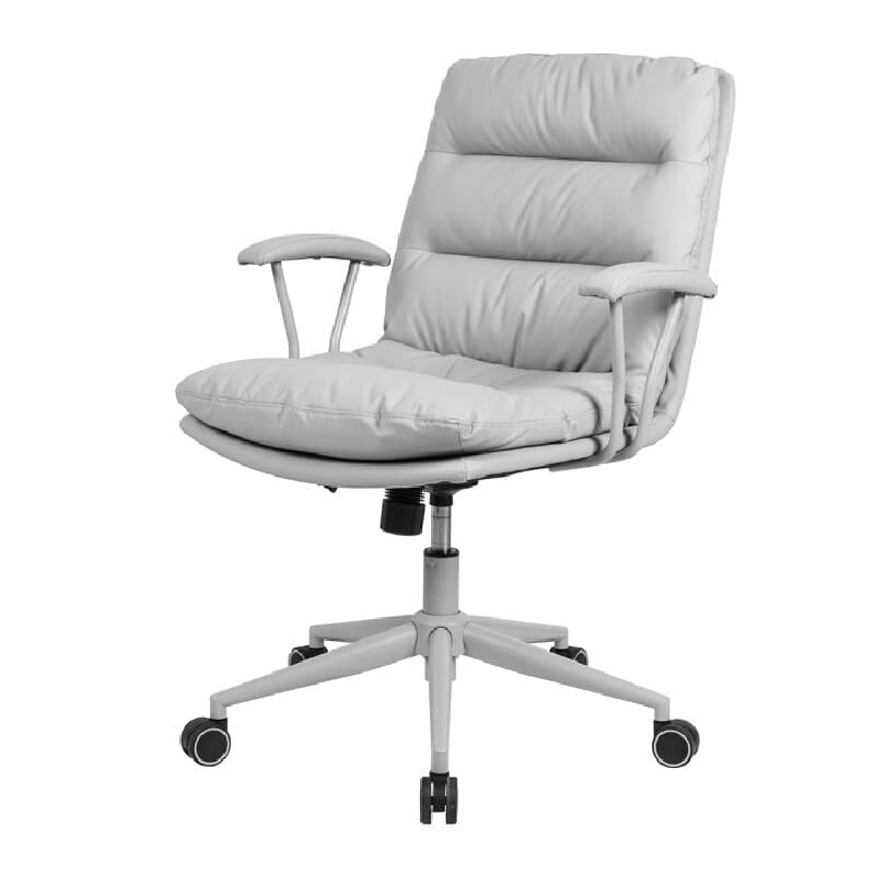 FURRADEC รุ่น Puff เก้าอี้สำนักงาน สีเทา โครงเหล็กเบาะ PU นุ่มสบายปรับเอนได้ 120 องศารองรับน้ำหนัก 130 กก. เพื่อประสิทธิภาพการทำงานที่เหนือระดับในทุกวัน https://lnwchill.com