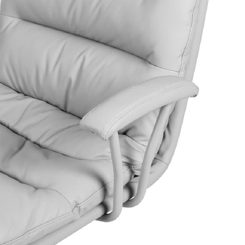 FURRADEC รุ่น Puff เก้าอี้สำนักงาน สีเทา โครงเหล็กเบาะ PU นุ่มสบายปรับเอนได้ 120 องศารองรับน้ำหนัก 130 กก. เพื่อประสิทธิภาพการทำงานที่เหนือระดับในทุกวัน https://lnwchill.com