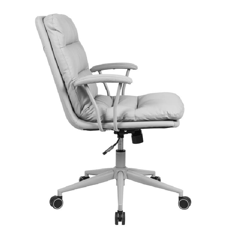 FURRADEC รุ่น Puff เก้าอี้สำนักงาน สีเทา โครงเหล็กเบาะ PU นุ่มสบายปรับเอนได้ 120 องศารองรับน้ำหนัก 130 กก. เพื่อประสิทธิภาพการทำงานที่เหนือระดับในทุกวัน https://lnwchill.com