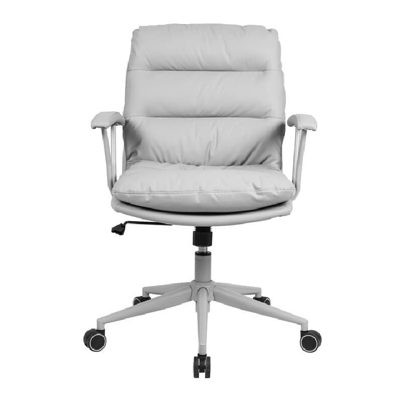 FURRADEC รุ่น Puff เก้าอี้สำนักงาน สีเทา โครงเหล็กเบาะ PU นุ่มสบายปรับเอนได้ 120 องศารองรับน้ำหนัก 130 กก. เพื่อประสิทธิภาพการทำงานที่เหนือระดับในทุกวัน https://lnwchill.com