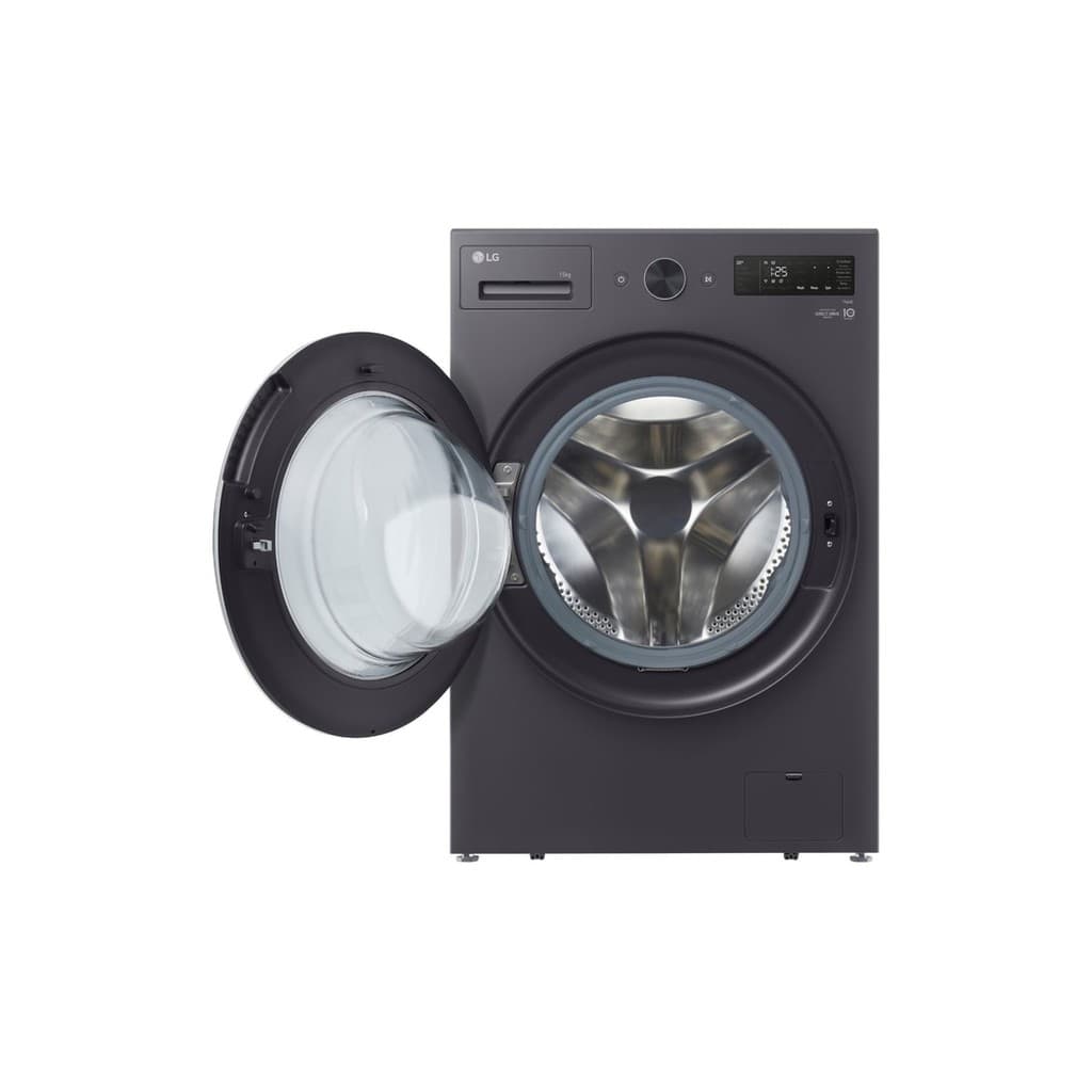 LG เครื่องซักผ้า รุ่น F2515SNEG ความจุซัก 15 กก. สีเงิน ระบบ AI DD ถนอมผ้าอัจฉริยะ ซักสะอาดรวดเร็วด้วย TurboWash https://lnwchill.com