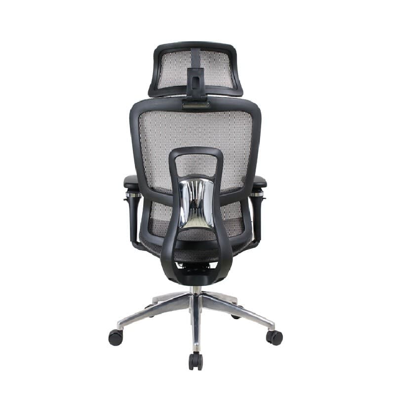 FURRADEC รุ่น Cezar สีเทา พนักพิงเมชระบายอากาศ ฐานอลูมิเนียมรับน้ำหนัก 150 กก. แขน 5D ปรับละเอียดรองรับสรีระลดปวดหลังเพื่อประสิทธิภาพการทำงานที่ดีขึ้น https://lnwchill.com