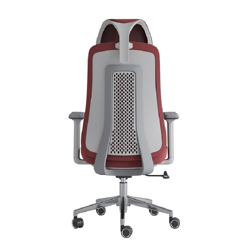 FURRADEC รุ่น Melody เก้าอี้เพื่อสุขภาพ สีแดง ปรับเอน 125 องศา รองรับสรีระ 120 กก. ช่วยลดความเมื่อยล้า ดีไซน์ทันสมัย นั่งทำงานสบายได้ตลอดวัน https://lnwchill.com