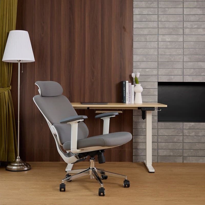 FURRADEC รุ่น Harmony เก้าอี้เพื่อสุขภาพสีเทา พนักพิงตาข่ายระบายอากาศ ปรับระดับ 3D รองรับสรีระลดปวดเมื่อย นั่งสบาย 6-8 ชม เสริมประสิทธิภาพการทำงาน https://lnwchill.com