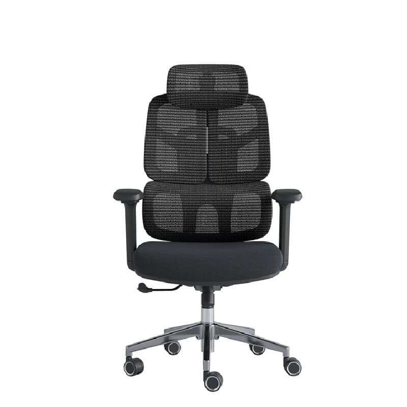 FURRADEC รุ่น Symphony Lite เก้าอี้เพื่อสุขภาพสีดำ ปรับเอน 125 องศา รองรับสรีระด้วยที่พักแขน 3D และระบบ Synchronized Tilting นั่งสบายระบายอากาศดีเยี่ยม https://lnwchill.com