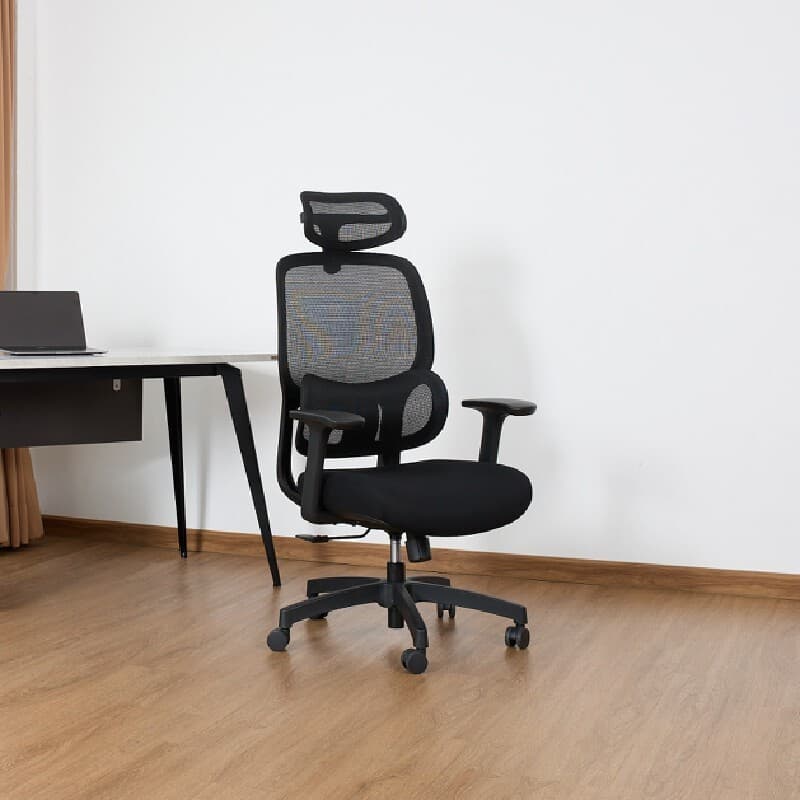 FURRADEC รุ่น Rise เก้าอี้เพื่อสุขภาพสีดำ ปรับเอน 135 องศา รองรับสรีระแบบ Spring Lumbar Support นั่งสบายลดปวดหลัง ประกัน 3 ปี https://lnwchill.com