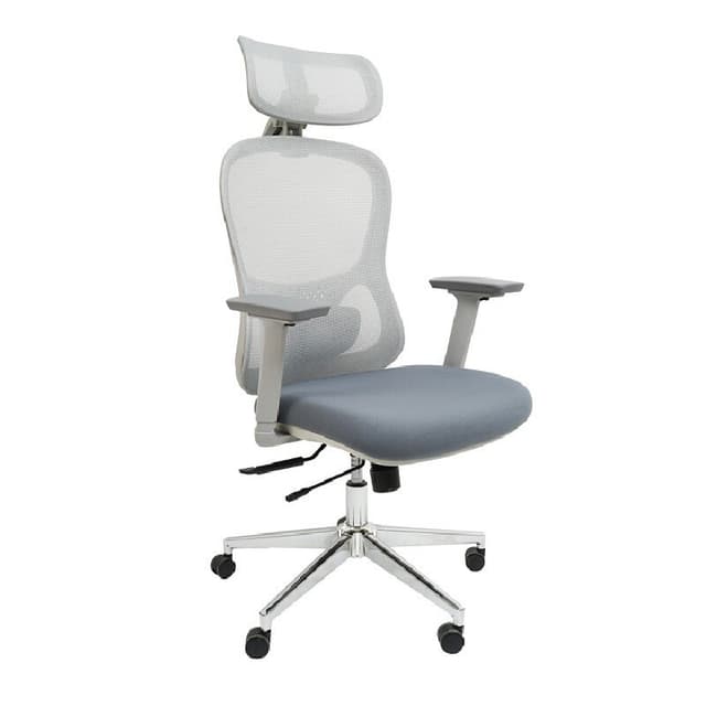 FURRADEC รุ่น Feature เก้าอี้เพื่อสุขภาพ สีเทา พนักพิงตาข่ายปรับระดับได้หลายจุด รองรับสรีระการทำงาน 6-8 ชั่วโมง รับน้ำหนักสูงสุด 150 กิโลกรัม ดีไซน์ทันสมัยเพื่อสุขภาพที่ดี