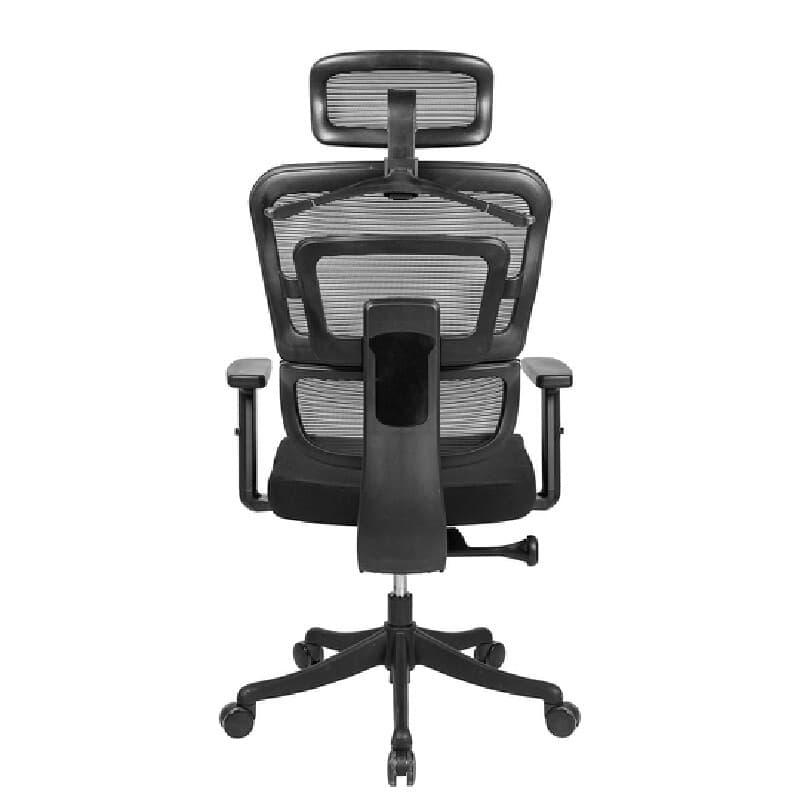 FURRADEC รุ่น Buddy เก้าอี้เพื่อสุขภาพ สีดำ พนักพิง Mesh ระบายอากาศดีเยี่ยม ปรับเอนล็อค 3 ระดับ พร้อมที่แขวนเสื้อและรองรับสรีระช่วยลดอาการปวดเมื่อยได้อย่างมีประสิทธิภาพ https://lnwchill.com