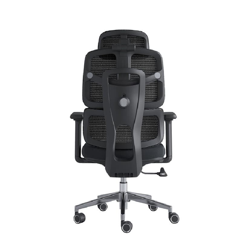 FURRADEC รุ่น Symphony Lite เก้าอี้เพื่อสุขภาพสีดำ ปรับเอน 125 องศา รองรับสรีระด้วยที่พักแขน 3D และระบบ Synchronized Tilting นั่งสบายระบายอากาศดีเยี่ยม https://lnwchill.com