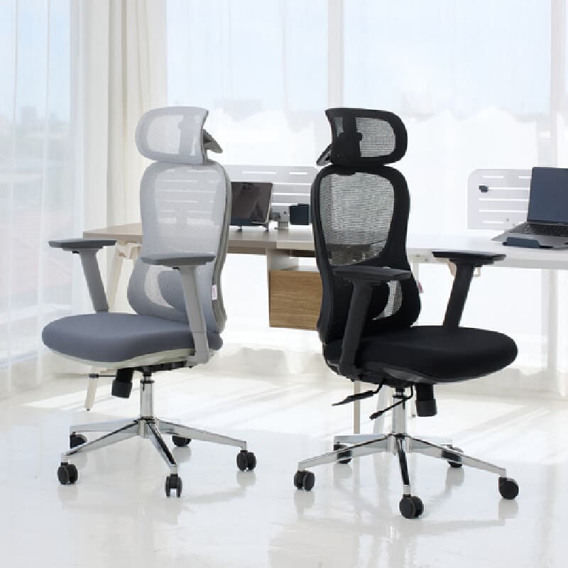 FURRADEC รุ่น Feature เก้าอี้เพื่อสุขภาพ สีเทา พนักพิงตาข่ายปรับระดับได้หลายจุด รองรับสรีระการทำงาน 6-8 ชั่วโมง รับน้ำหนักสูงสุด 150 กิโลกรัม ดีไซน์ทันสมัยเพื่อสุขภาพที่ดี https://lnwchill.com