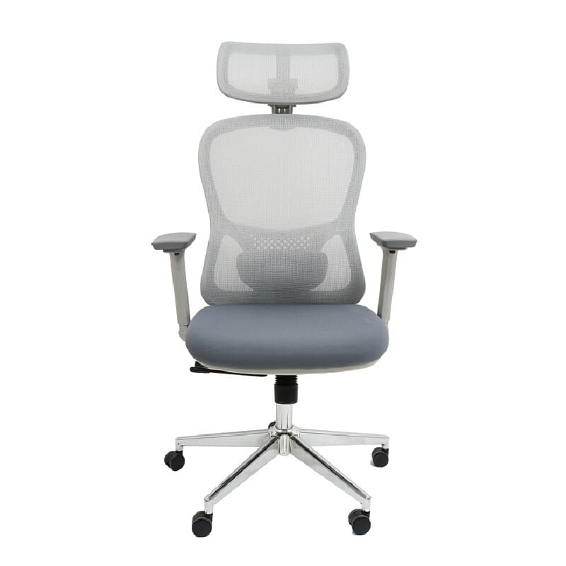 FURRADEC รุ่น Feature เก้าอี้เพื่อสุขภาพ สีเทา พนักพิงตาข่ายปรับระดับได้หลายจุด รองรับสรีระการทำงาน 6-8 ชั่วโมง รับน้ำหนักสูงสุด 150 กิโลกรัม ดีไซน์ทันสมัยเพื่อสุขภาพที่ดี https://lnwchill.com