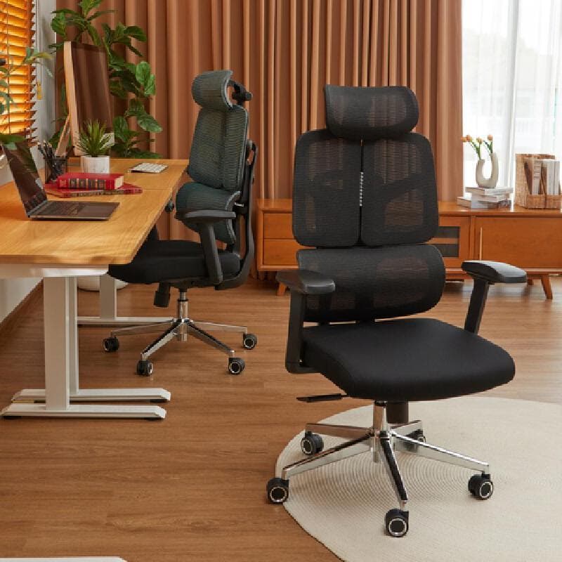 FURRADEC รุ่น Symphony Lite เก้าอี้เพื่อสุขภาพสีดำ ปรับเอน 125 องศา รองรับสรีระด้วยที่พักแขน 3D และระบบ Synchronized Tilting นั่งสบายระบายอากาศดีเยี่ยม https://lnwchill.com