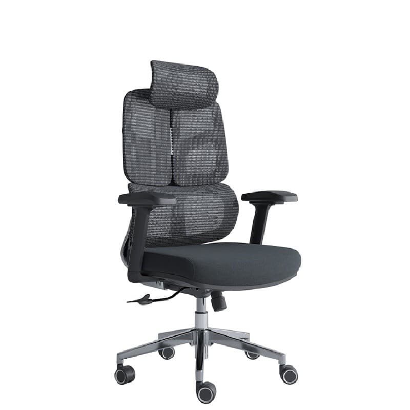 FURRADEC รุ่น Symphony Lite เก้าอี้เพื่อสุขภาพสีดำ ปรับเอน 125 องศา รองรับสรีระด้วยที่พักแขน 3D และระบบ Synchronized Tilting นั่งสบายระบายอากาศดีเยี่ยม https://lnwchill.com