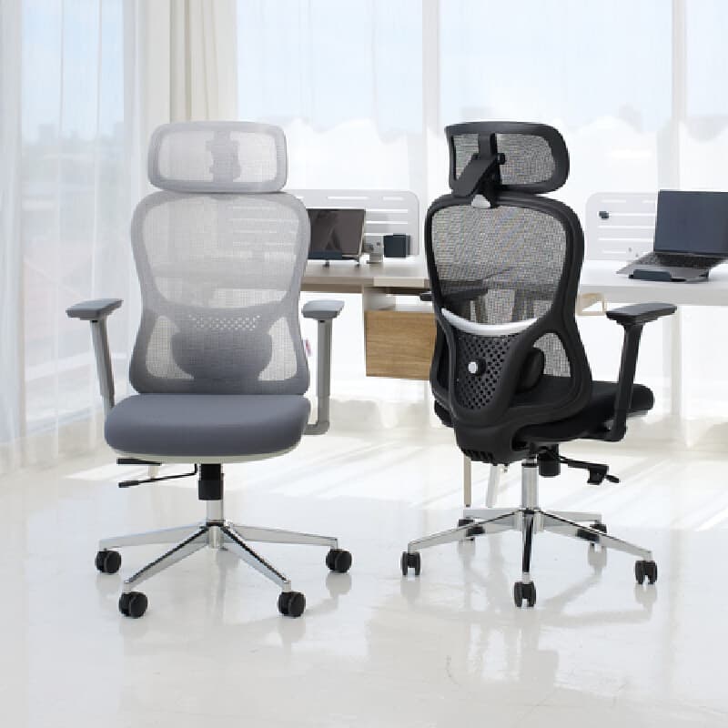 FURRADEC รุ่น Feature เก้าอี้เพื่อสุขภาพ สีเทา พนักพิงตาข่ายปรับระดับได้หลายจุด รองรับสรีระการทำงาน 6-8 ชั่วโมง รับน้ำหนักสูงสุด 150 กิโลกรัม ดีไซน์ทันสมัยเพื่อสุขภาพที่ดี https://lnwchill.com