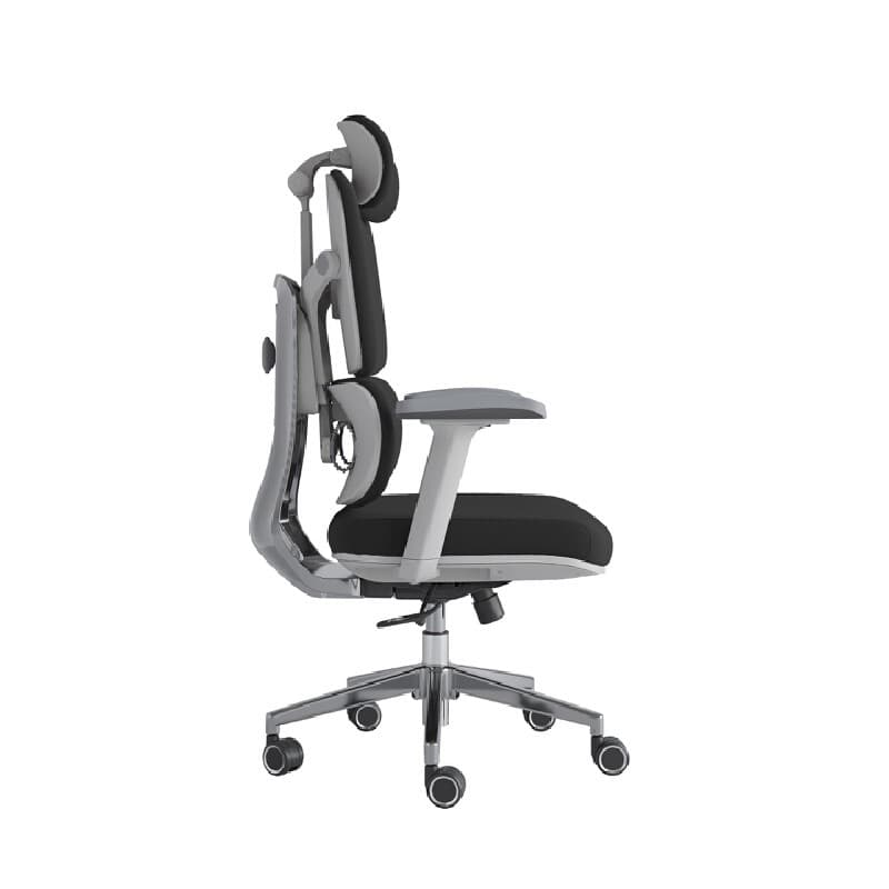 FURRADEC รุ่น Symphony เก้าอี้เพื่อสุขภาพ 3D Armrests ฐานเหล็กชุบโครเมียม สีดำ รองรับสรีระลดปวดเมื่อย ยกระดับการทำงานอย่างมีประสิทธิภาพ https://lnwchill.com