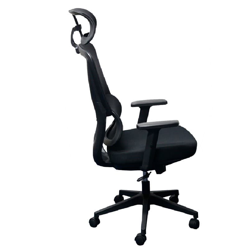 FURRADEC รุ่น Daily เก้าอี้เพื่อสุขภาพ สีดำ ปรับระดับศีรษะและแขนได้ รองรับสรีระแบบ Ergonomic ระบายอากาศดีเยี่ยม นั่งทำงานนานไม่ปวดเมื่อย https://lnwchill.com