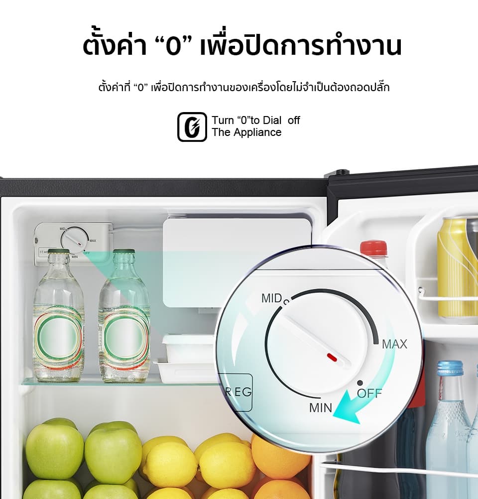 Hisense ER45B ตู้เย็นมินิบาร์ 1.6 คิว 45 ลิตร ดีไซน์กะทัดรัด ประหยัดไฟเบอร์ 5 เหมาะสำหรับทุกพื้นที่ใช้สอย https://lnwchill.com
