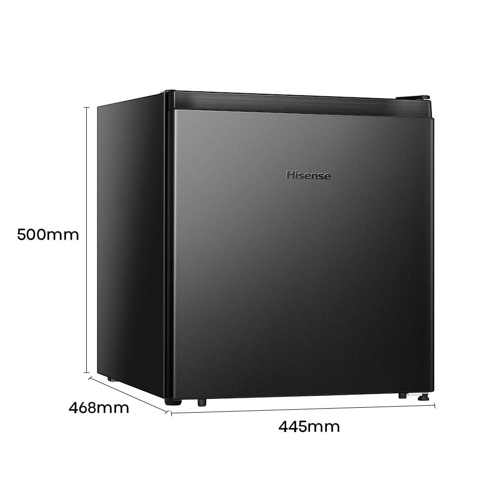 Hisense ER45B ตู้เย็นมินิบาร์ 1.6 คิว 45 ลิตร ดีไซน์กะทัดรัด ประหยัดไฟเบอร์ 5 เหมาะสำหรับทุกพื้นที่ใช้สอย https://lnwchill.com