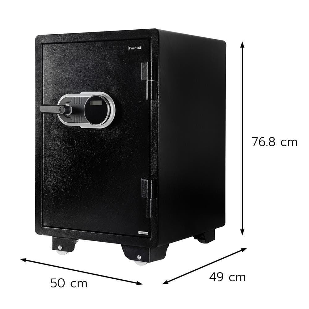 FURDINI รุ่น FP4605E ตู้นิรภัย FINGERPRINT 50 ซม. สีดำ ป้องกันไฟและสแกนลายนิ้วมือ https://lnwchill.com
