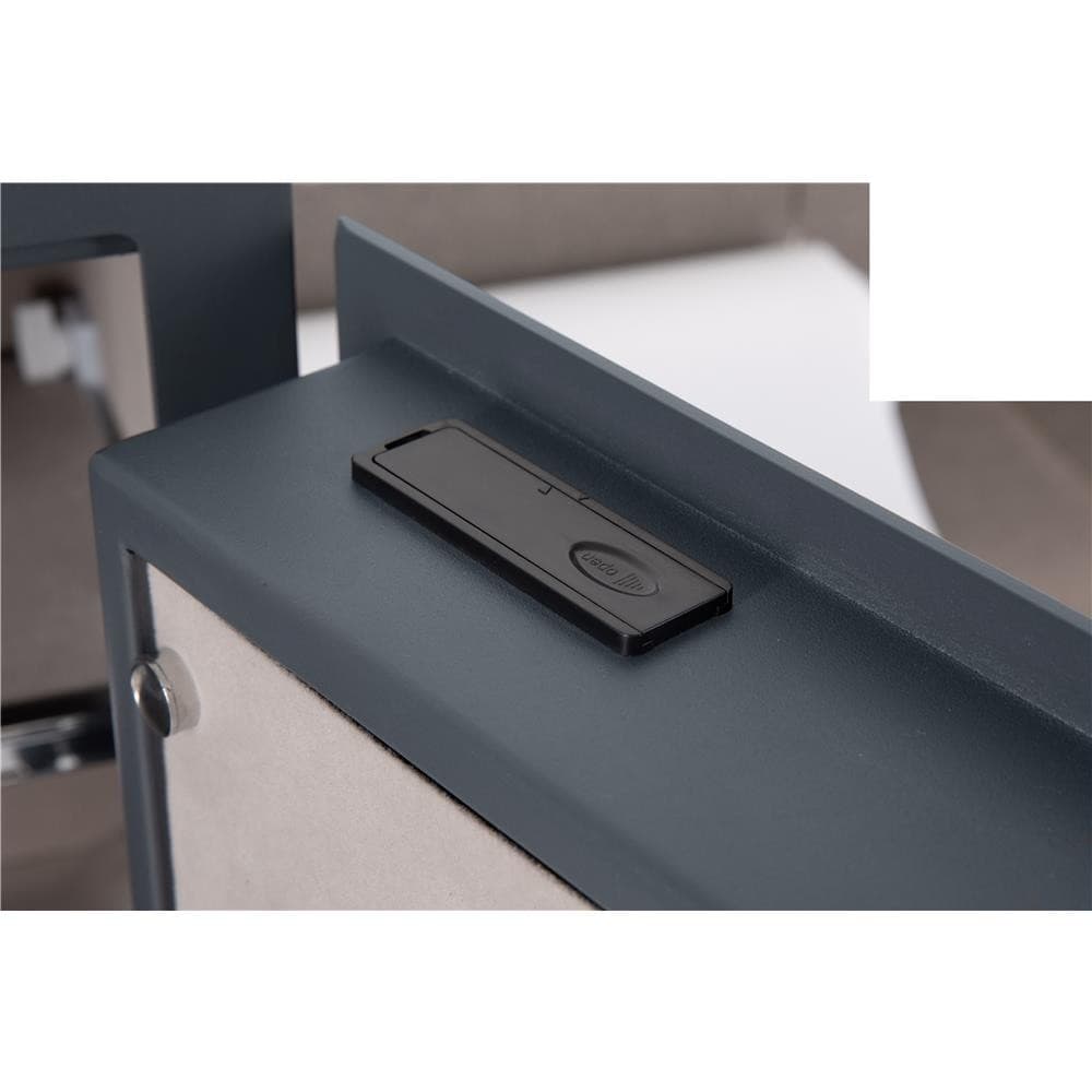 FURDINI รุ่น BS4301E ตู้นิรภัยสแกนลายนิ้วมือ 38 ซม. สีกราไฟท์ ปลอดภัย ใช้งานสะดวก https://lnwchill.com