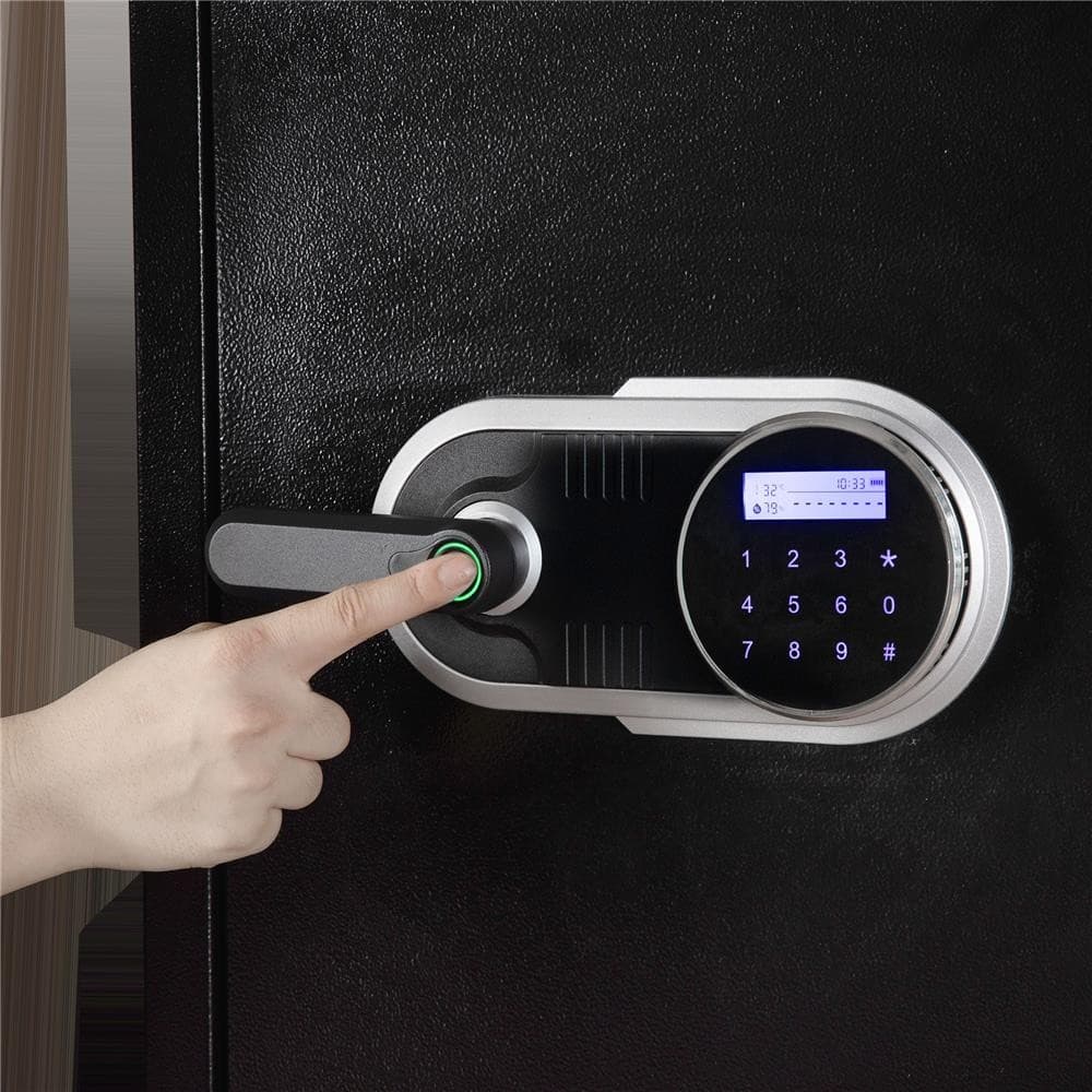 FURDINI รุ่น FP4605E ตู้นิรภัย FINGERPRINT 50 ซม. สีดำ ป้องกันไฟและสแกนลายนิ้วมือ https://lnwchill.com