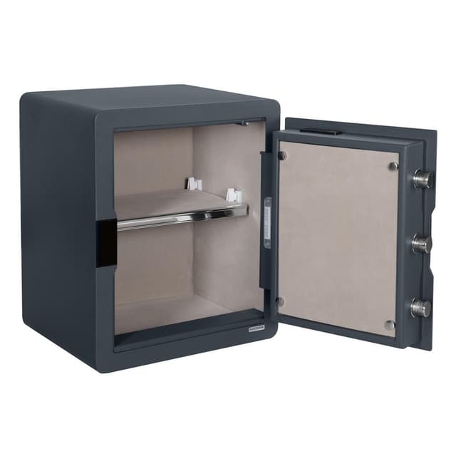 FURDINI รุ่น BS4301E ตู้นิรภัยสแกนลายนิ้วมือ 38 ซม. สีกราไฟท์ ปลอดภัย ใช้งานสะดวก