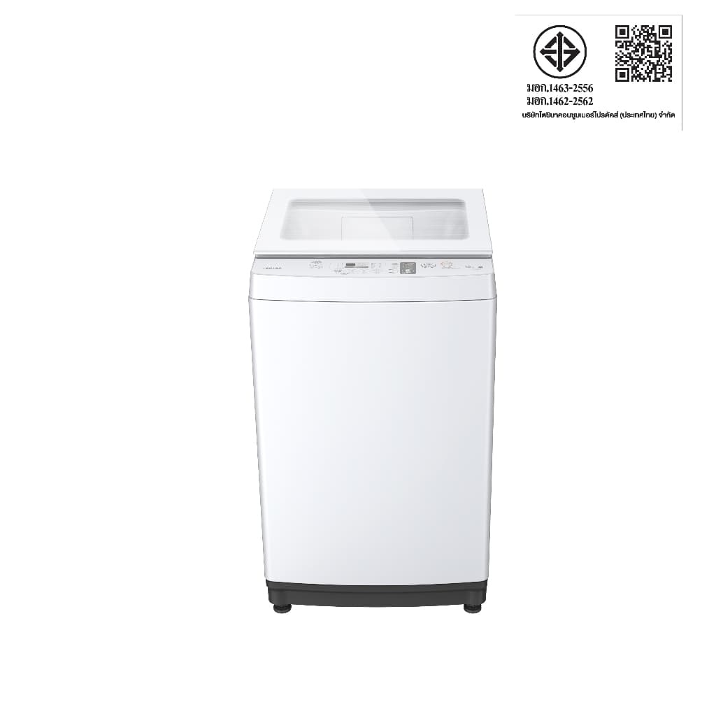 TOSHIBA รุ่น AW-M1100PT(WW) เครื่องซักผ้าฝาบน 10 กก. กระจกนิรภัย I-Clean ซักสะอาดถนอมผ้า ประหยัดเวลาและพลังงานเพื่อความสะดวกสบายในครอบครัว https://lnwchill.com