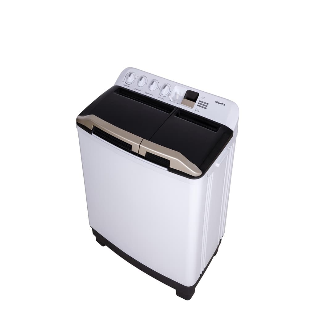 TOSHIBA รุ่น VH-J160WT เครื่องซักผ้าสองถัง 15 กก. ฝาเครื่อง Golden Handle วัสดุทนทานไร้สนิม ระบบ Ultra Spin ปั่นหมาดทรงพลัง ประสิทธิภาพซักสะอาดด้วยจานซัก 6 แกน https://lnwchill.com