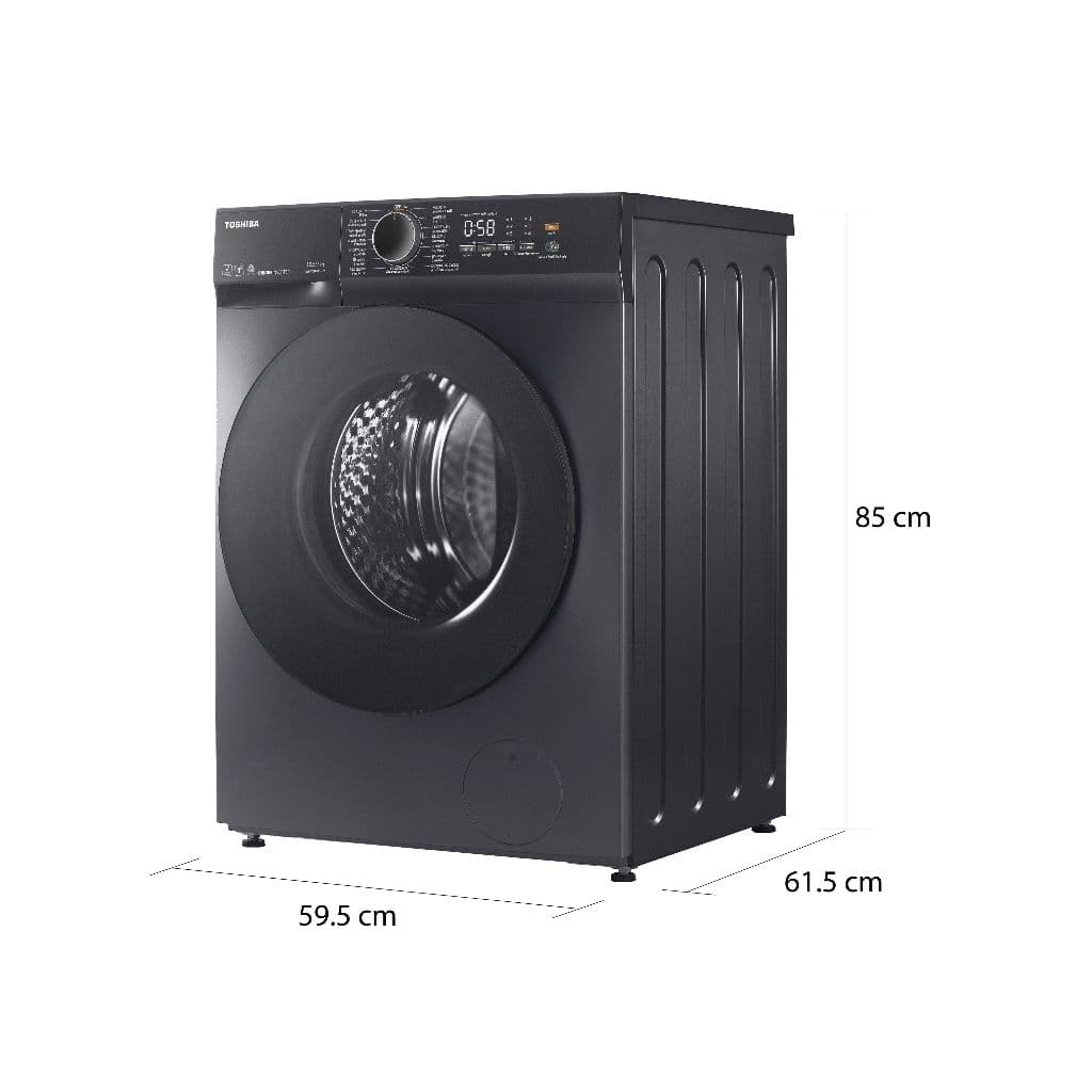 TOSHIBA รุ่น TWD-T21BU115UWT(MG) เครื่องซักอบผ้าฝาหน้า 10.5/7 กก. ซักสะอาดด้วยพลังฟองนาโนและไอน้ำ ควบคุมผ่านแอป IoT ประหยัดไฟถนอมสีผ้า https://lnwchill.com