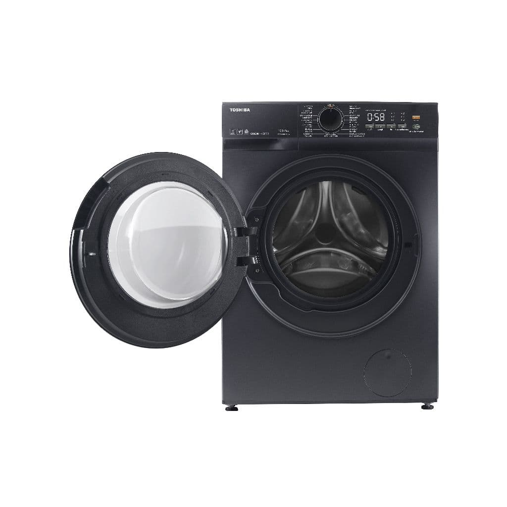 TOSHIBA รุ่น TWD-T21BU115UWT(MG) เครื่องซักอบผ้าฝาหน้า 10.5/7 กก. ซักสะอาดด้วยพลังฟองนาโนและไอน้ำ ควบคุมผ่านแอป IoT ประหยัดไฟถนอมสีผ้า https://lnwchill.com