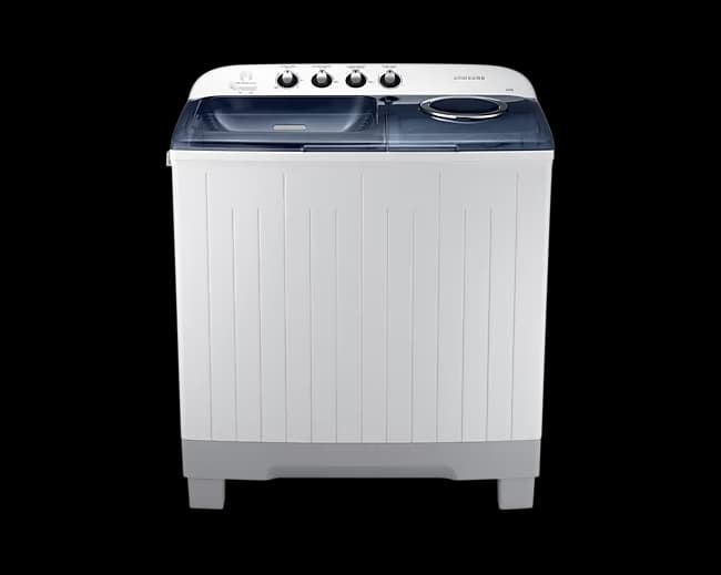 SAMSUNG รุ่น WT12J4200MB เครื่องซักผ้าถังคู่ 12 กก พร้อม Activ tray ซักสะอาด ปั่นแรง ถังไม่เป็นสนิม ใช้งานทนทาน ตอบโจทย์ทุกการซัก https://lnwchill.com