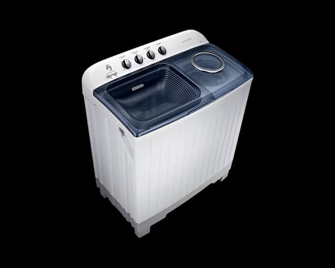 SAMSUNG รุ่น WT12J4200MB เครื่องซักผ้าถังคู่ 12 กก พร้อม Activ tray ซักสะอาด ปั่นแรง ถังไม่เป็นสนิม ใช้งานทนทาน ตอบโจทย์ทุกการซัก https://lnwchill.com