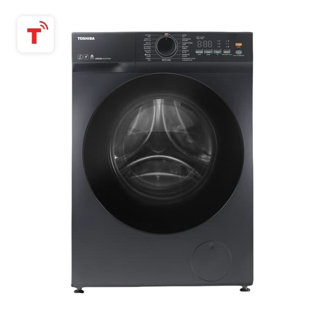 TOSHIBA รุ่น TW-T21BU115UWT(HH) เครื่องซักผ้าฝาหน้า 10.5 กก. เทคโนโลยี Ultra Fine Bubble พลังฟองนาโนขจัดคราบล้ำลึก ถนอมสีผ้าด้วย THE GREATWAVES ดีไซน์สวยประหยัดพื้นที่