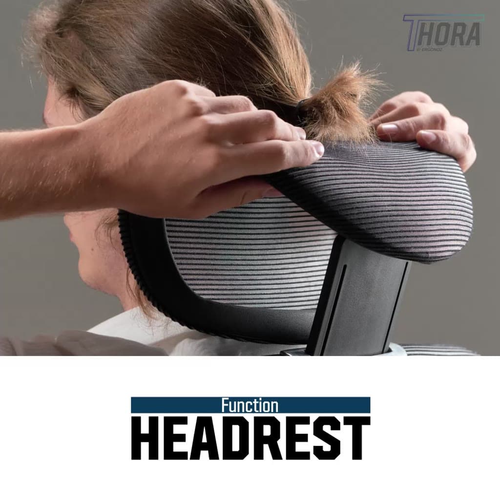 ERGONOZ รุ่น THORA Professional Ergonomic chair เก้าอี้เพื่อสุขภาพ ปรับพนักพิงสูง 4D Armrest รองรับน้ำหนัก 136kg ผ้าตาข่ายเยอรมันระบายอากาศดีมีที่พักเท้าปรับนอนได้สีทันสมัย https://lnwchill.com