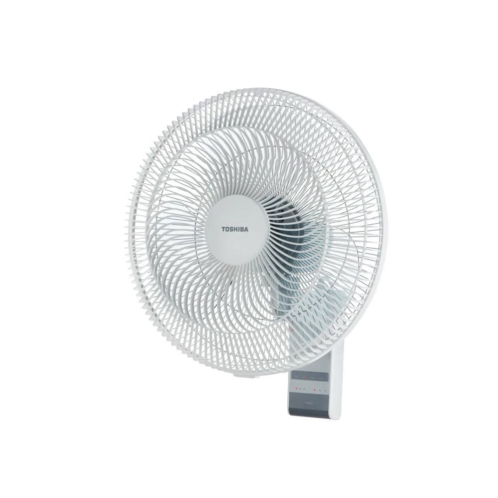 TOSHIBA พัดลมติดผนัง รุ่น F-AWY60TH(W) ขนาด 16 นิ้ว สีขาว ควบคุมด้วยรีโมทคอนโทรล มีโหมด Sleep และ Natural มอเตอร์บอลแบริ่ง https://lnwchill.com