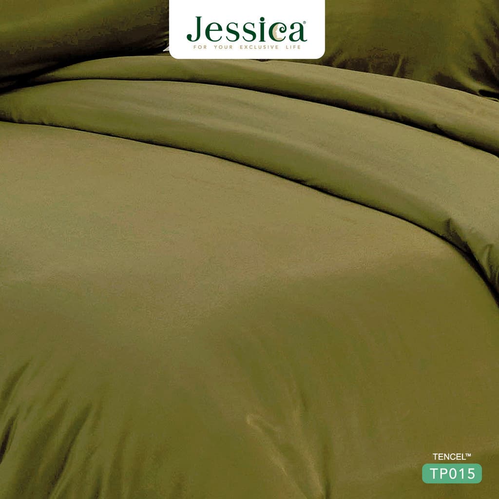 Jessica รุ่น TP015 ชุดเครื่องนอน Tencel 500 เส้นด้าย ให้สัมผัสที่นุ่มลื่นดุจแพรไหม ระบายอากาศดีเยี่ยมและเป็นมิตรต่อสิ่งแวดล้อม https://lnwchill.com