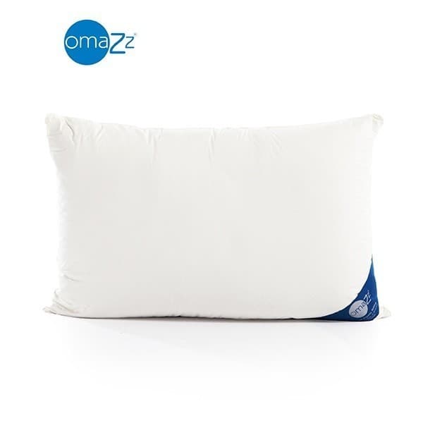 Omazz รุ่น Siberian Goose Down Medium หมอนหนุนขนห่านขาวไซบีเรียแท้ ขนาด 50x75 ซม. สัมผัสนุ่มแน่นปานกลางเพื่อการรองรับสรีระอย่างสมบูรณ์แบบ https://lnwchill.com