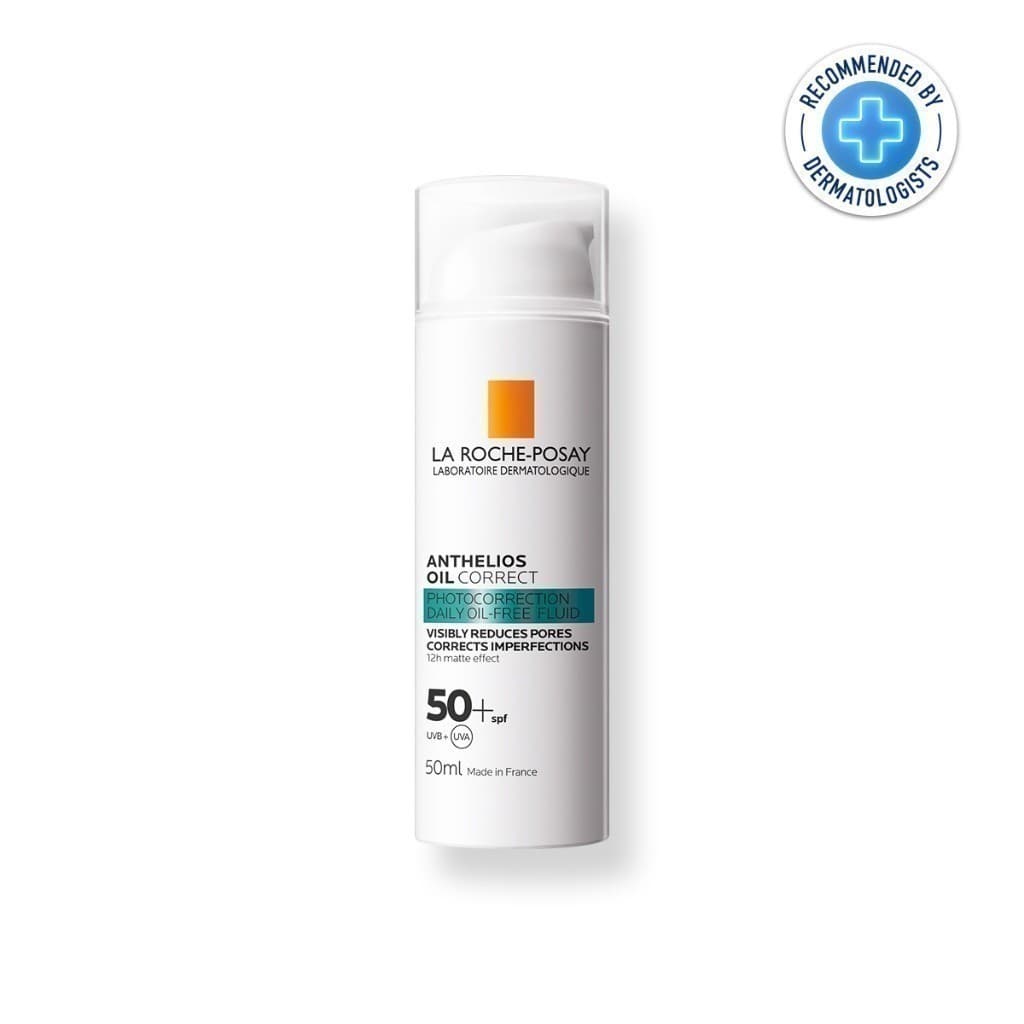 La Roche-Posay ลา โรช-โพเซย์ Anthelios Oil Correct กันแดดลดสิวสำหรับผิวมัน 50มล. https://lnwchill.com