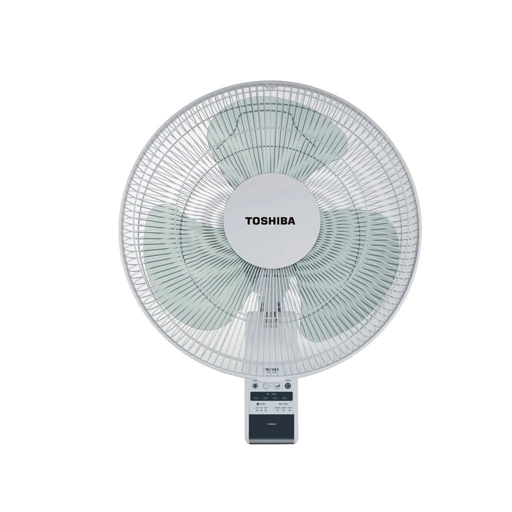 TOSHIBA พัดลมติดผนัง รุ่น F-AWY60TH(W) ขนาด 16 นิ้ว สีขาว ควบคุมด้วยรีโมทคอนโทรล มีโหมด Sleep และ Natural มอเตอร์บอลแบริ่ง https://lnwchill.com