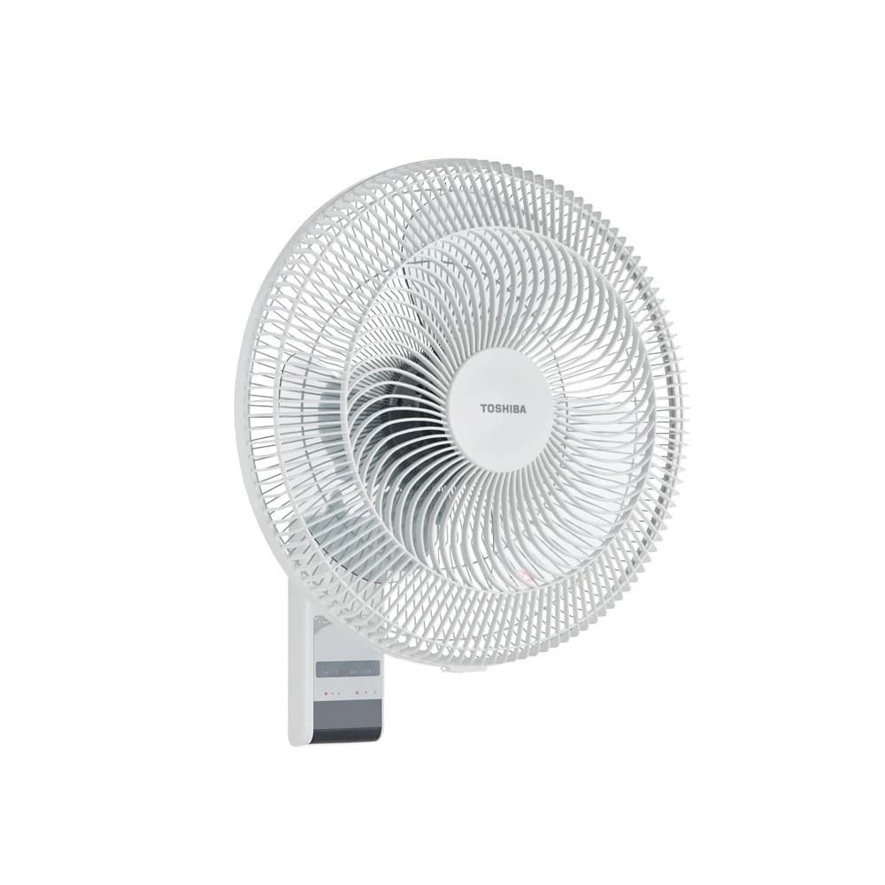TOSHIBA พัดลมติดผนัง รุ่น F-AWY60TH(W) ขนาด 16 นิ้ว สีขาว ควบคุมด้วยรีโมทคอนโทรล มีโหมด Sleep และ Natural มอเตอร์บอลแบริ่ง https://lnwchill.com