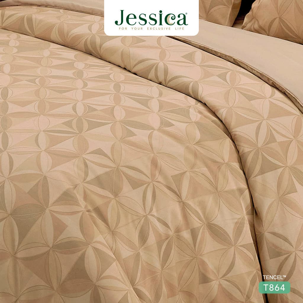 Jessica รุ่น Tencel T864 ชุดเครื่องนอนพิมพ์ลาย 500 เส้นด้าย ให้สัมผัสนุ่มลื่นดุจแพรไหม ระบายอากาศดีเยี่ยม https://lnwchill.com