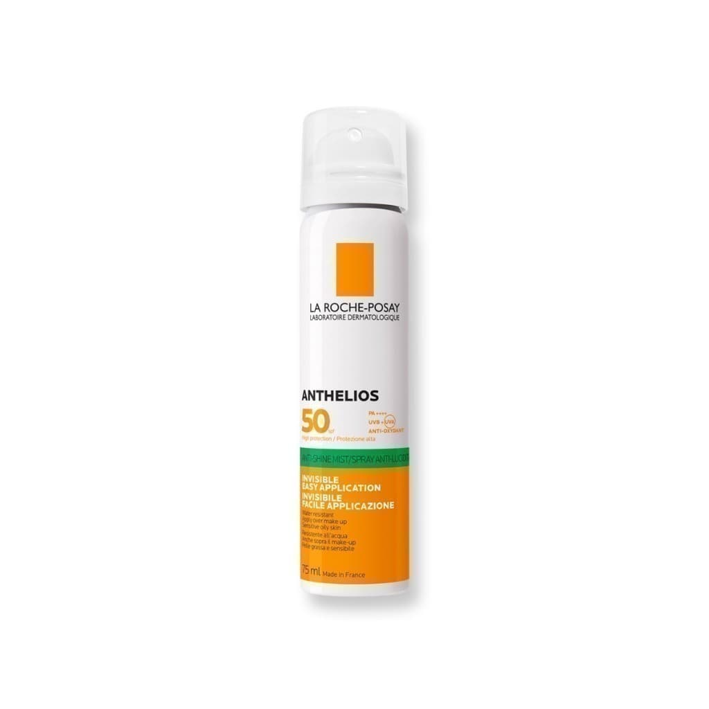 La Roche-Posay ลาโรช-โพเซย์ ANTHELIOS INVISIBLE FRESH MIST ANTI-SHINE SPF 50 สเปรย์กันแดดสำหรับผิวหน้า 75ml. pa++++ https://lnwchill.com