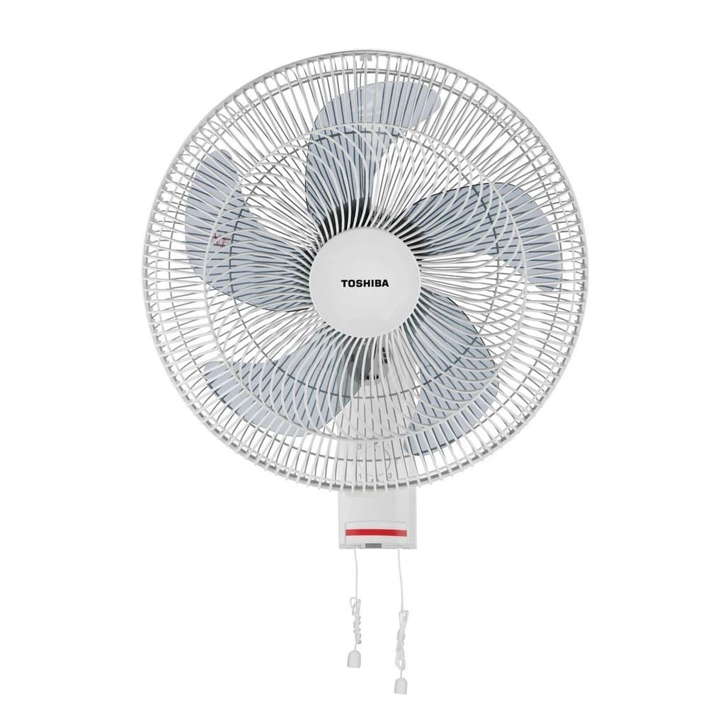 TOSHIBA รุ่น F-AWY50TH (W) พัดลมติดผนัง ขนาด 16 นิ้ว 5 ใบพัด มอเตอร์บอลแบริ่ง เสียงเงียบ ให้ลมเย็นนุ่มนวล https://lnwchill.com